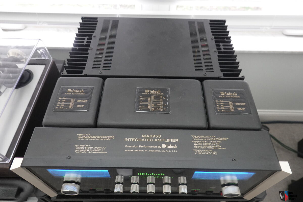 McIntosh MA 8950 Integrated Amp Photo #5544624 - Aussie Audio Mart