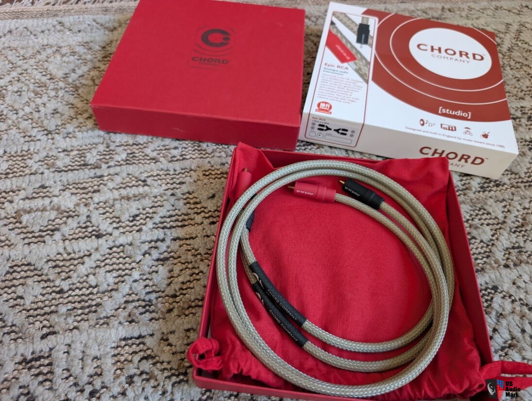 Câble USB CHORD Epic - Type A Vers Type B - 1 Mètre - Neuf