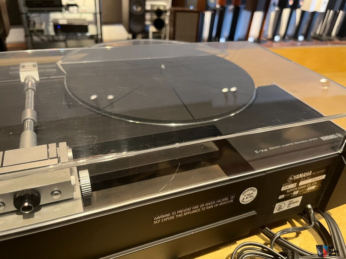 Awesome Collectible Yamaha PX-3 Natural Sound Linear Tracking Turntable ...