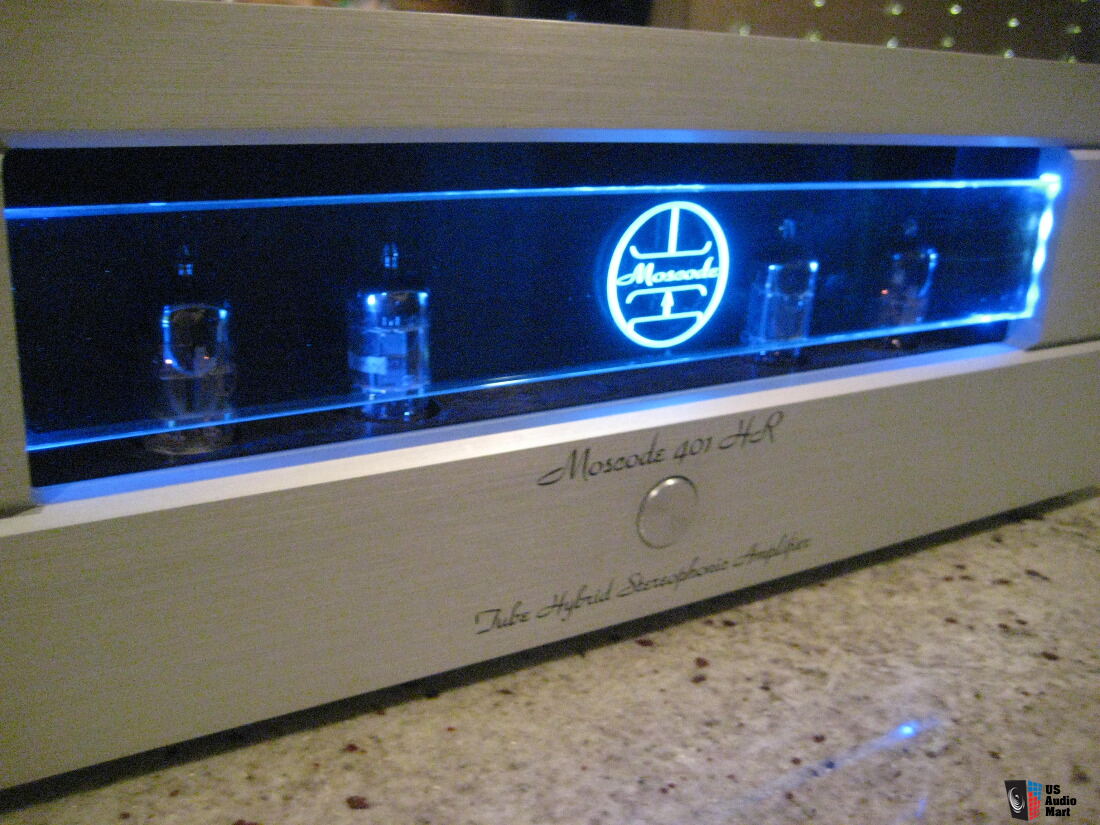 Moscode 401HR Hybrid Tube/Solid State Stereo Amplifier Photo #5592822 ...