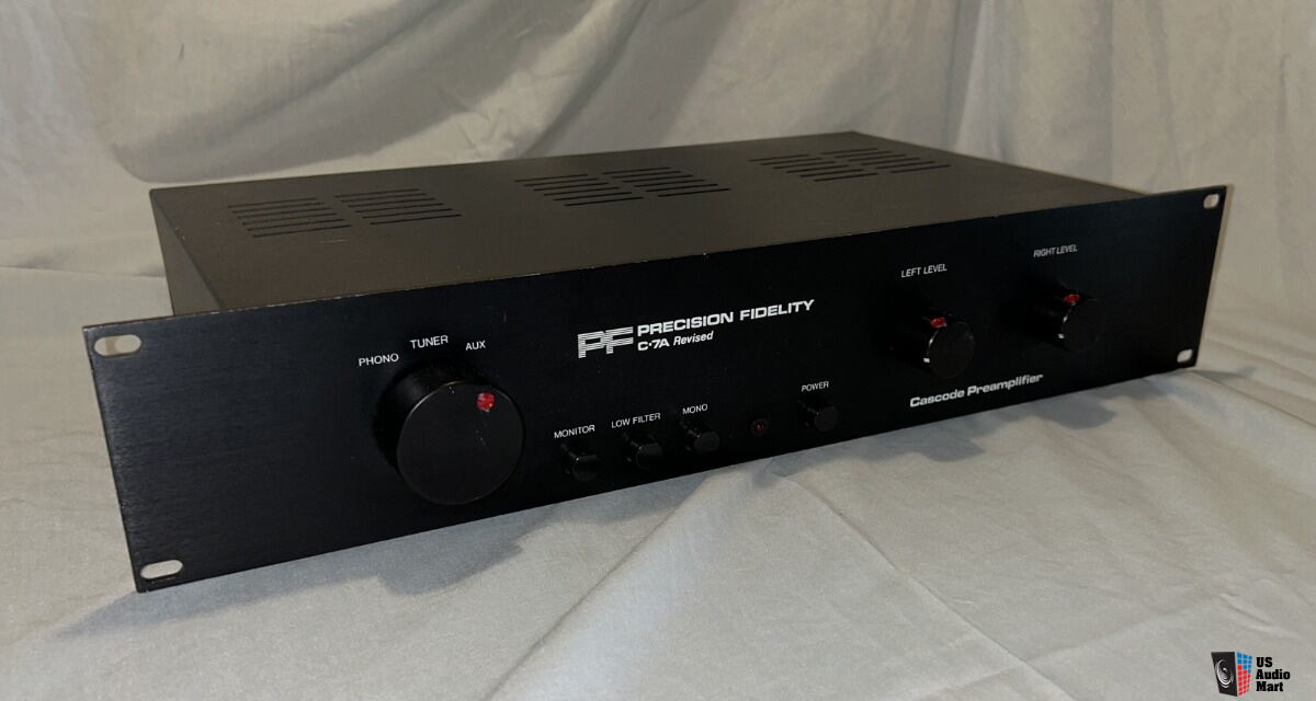 Precision Fidelity C7A Revised TUBE Preamp For Sale - US Audio Mart
