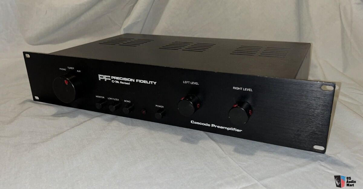 Precision Fidelity C7A Revised TUBE Preamp For Sale - US Audio Mart