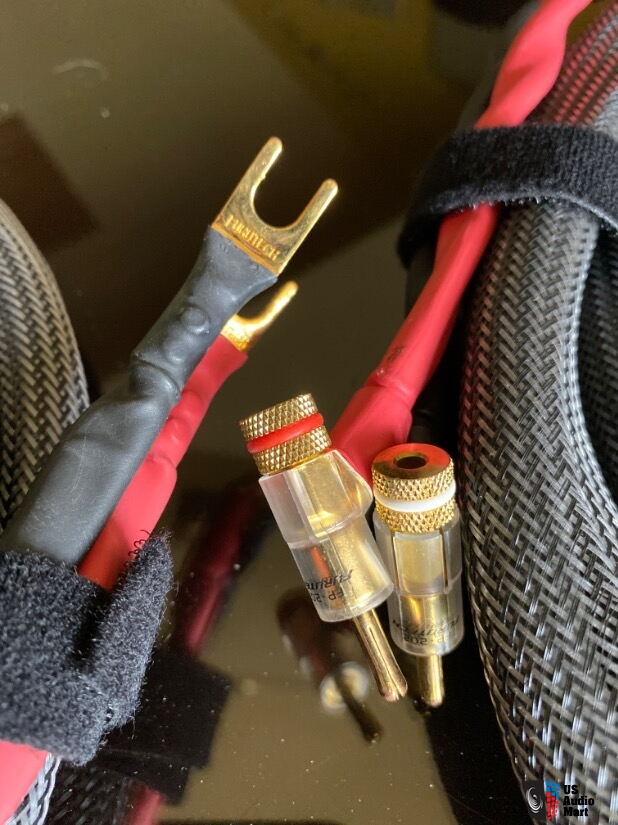 KAPLAN GS MK II Speaker cables Spade/Banana 8'6 Photo #5687414 - UK ...