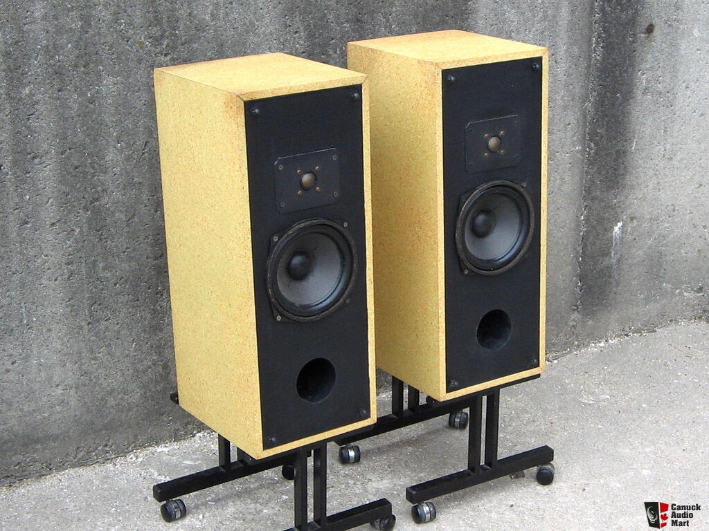 Infamous Canadian Rega 2 Speakers In Cool Utility Cabinets Photo