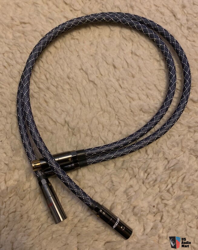 Câble XLR Neotech NEI-2001 – 1,5 M – Argent Pur – Neuf – Interconnexion Hi-Fi