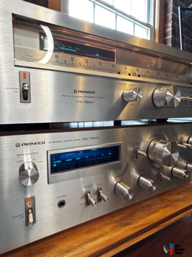 Pioneer SA-7800 & TX-7800, Amp and Tuner Vintage Package! Photo