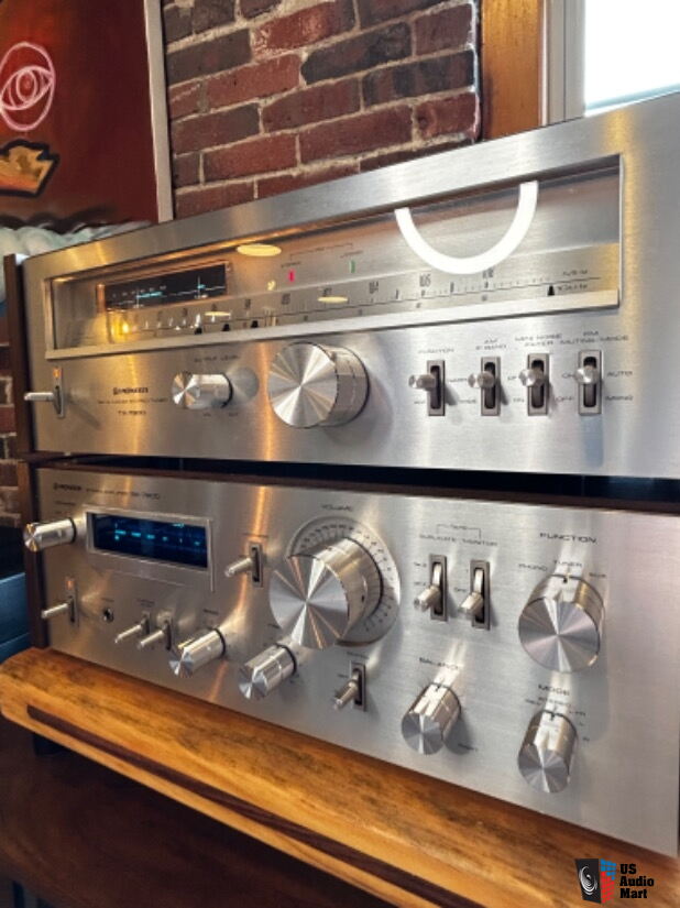 Pioneer SA-7800 & TX-7800, Amp and Tuner Vintage Package! Photo