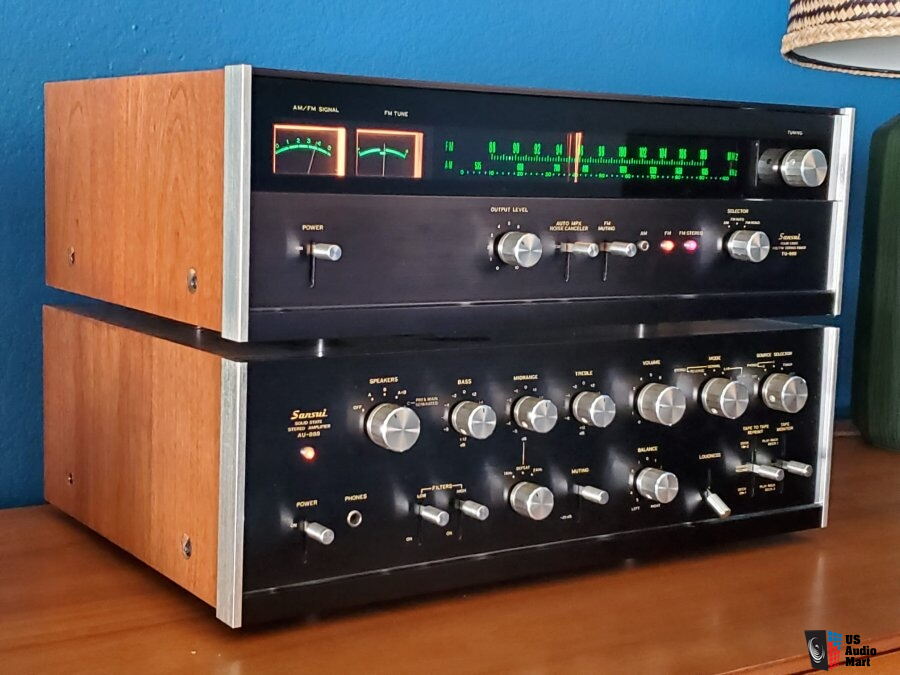 Sansui AU-888/TU-888 Stereo Amplifier/Tuner combo For Sale - US