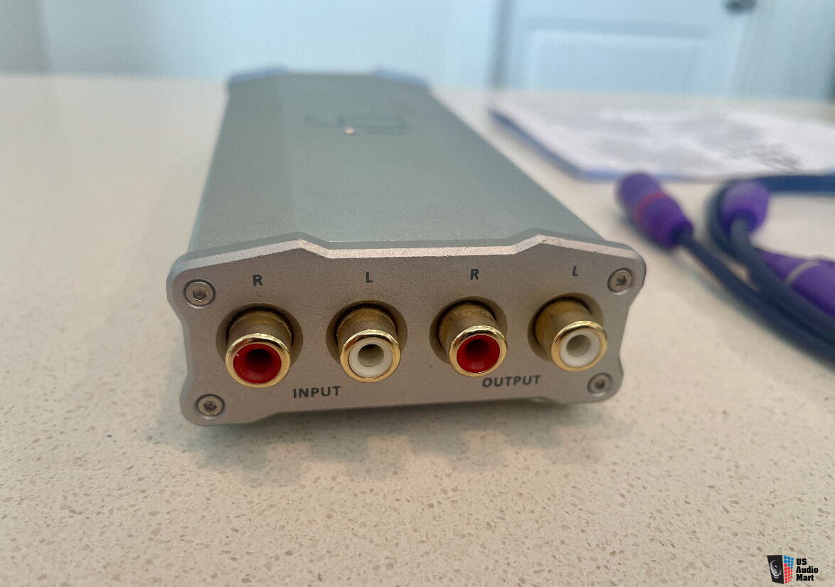 iFi Micro iTube 2 Stereo vacuum tube buffer/preamplifier For Sale
