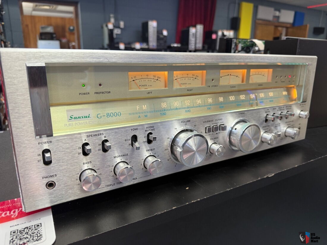 Sansui G-8000 Complete Rebuild Kit High-Quality Receiver Recap