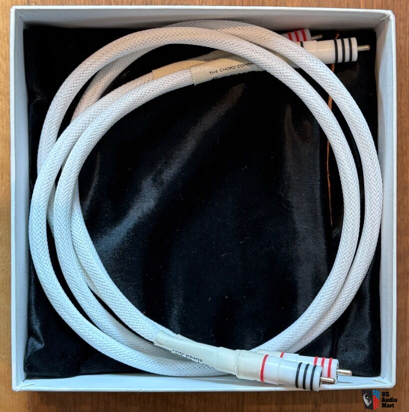 Chord Sarum Super Array RCA 1M Pair (Cryo Treated) Excellent Condition ...