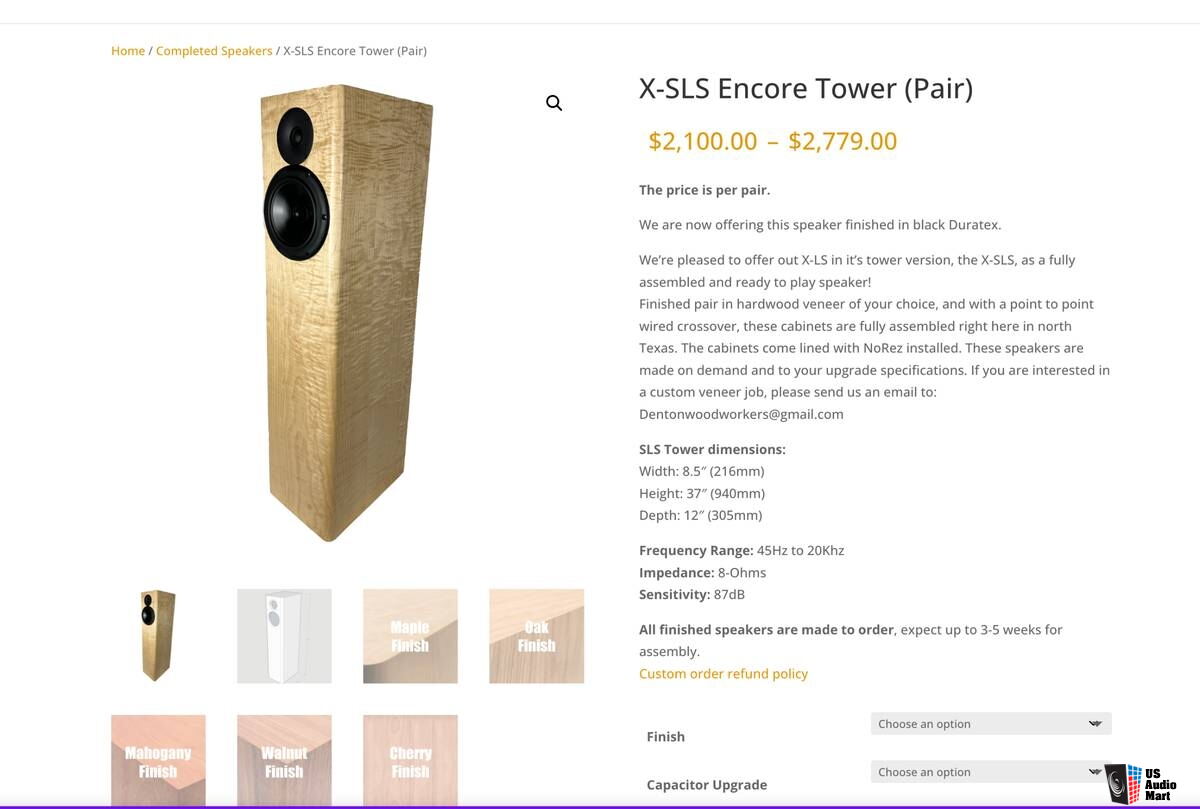 AV123 X-SLS Encore Speakers Photo #5815743 - US Audio Mart