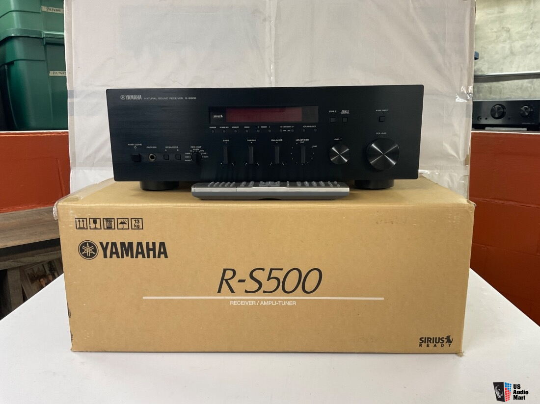 Yamaha RS-500 Stereo Receiver with box and remote For Sale - US