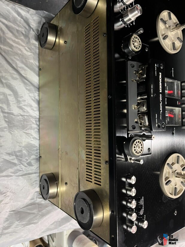 Pioneer RT-707 in black with 2 red PR-85 reels For Sale - US Audio