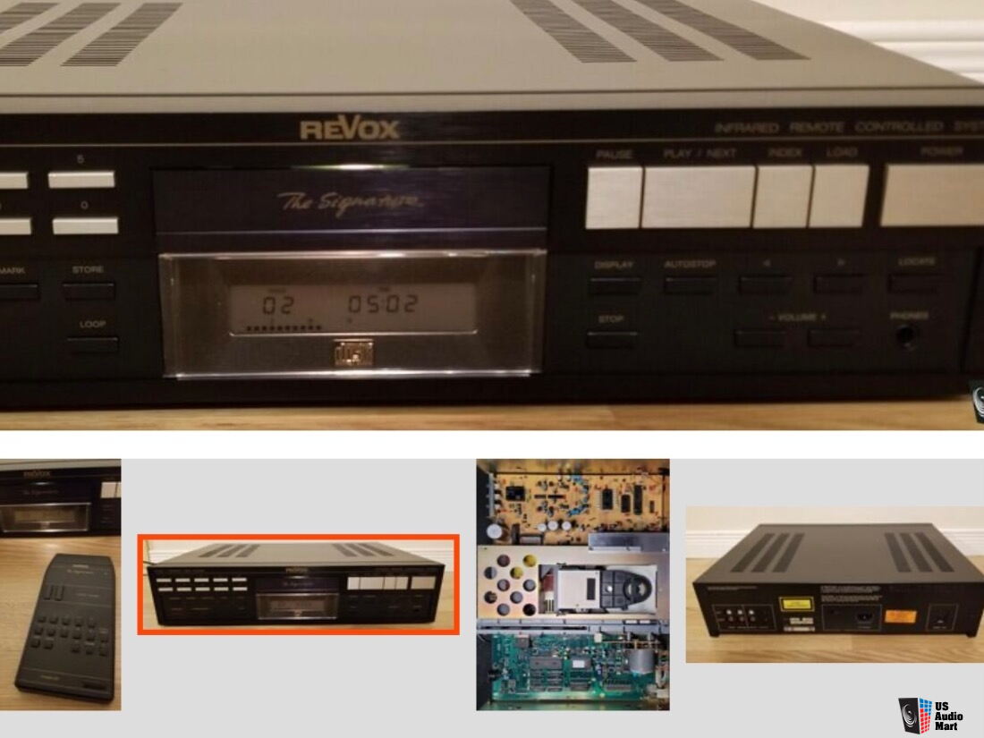 Revox B226 Signature CD Player with rare remote For Sale - US