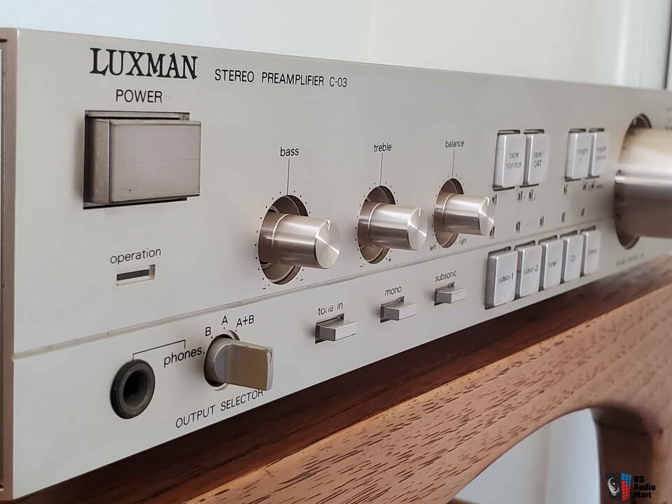 Luxman C-03 stereo class A preamplifier For Sale - US Audio Mart