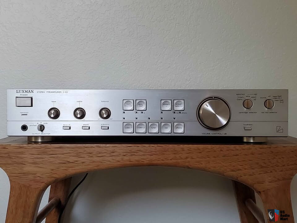 Luxman C-03 stereo class A preamplifier For Sale - US Audio Mart