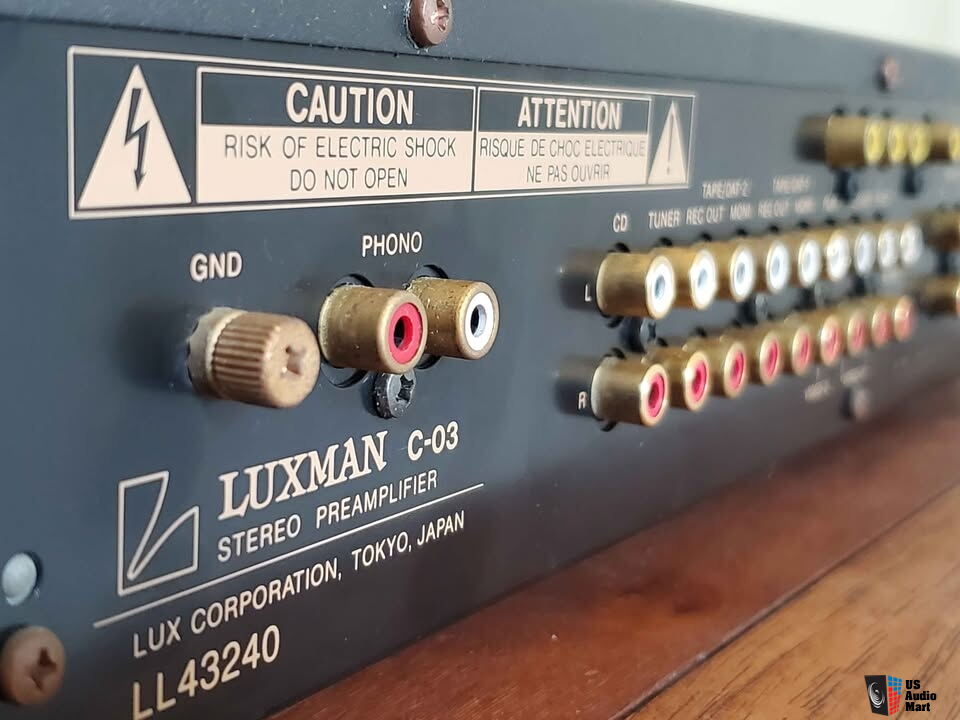 Luxman C-03 stereo class A preamplifier For Sale - US Audio Mart