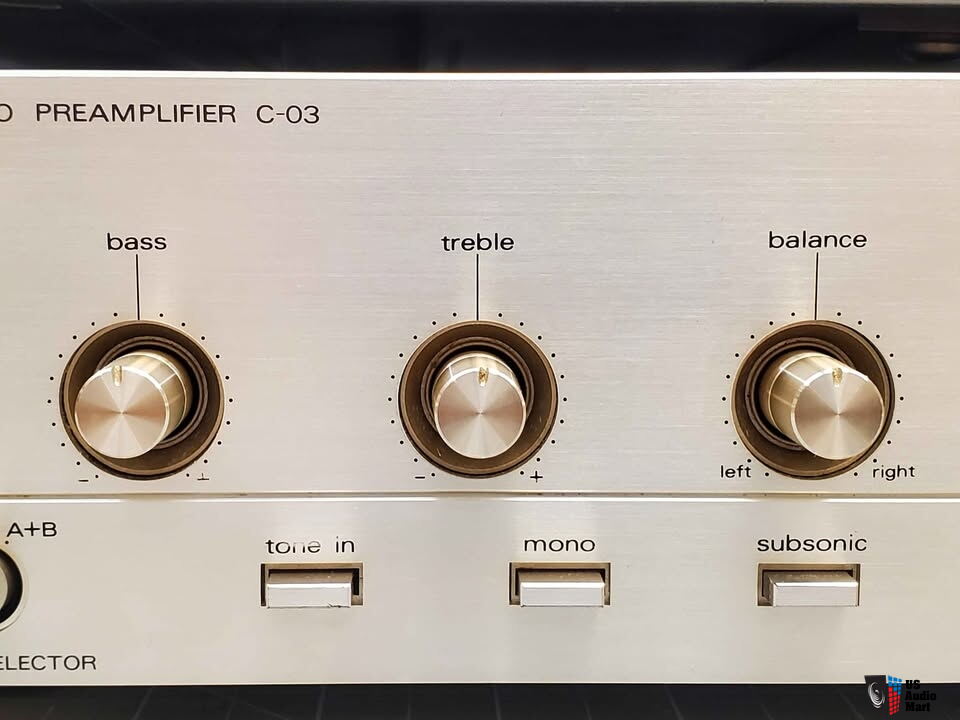 Luxman C-03 stereo class A preamplifier For Sale - US Audio Mart