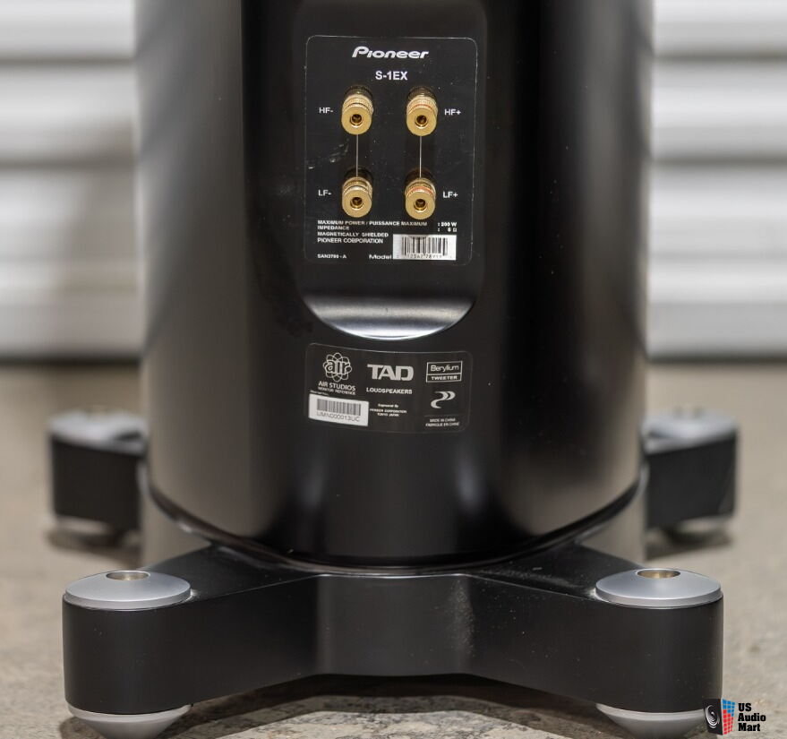 Pioneer TAD S-1EX Coherent Source Floorstanding Speakers Dealer Ad