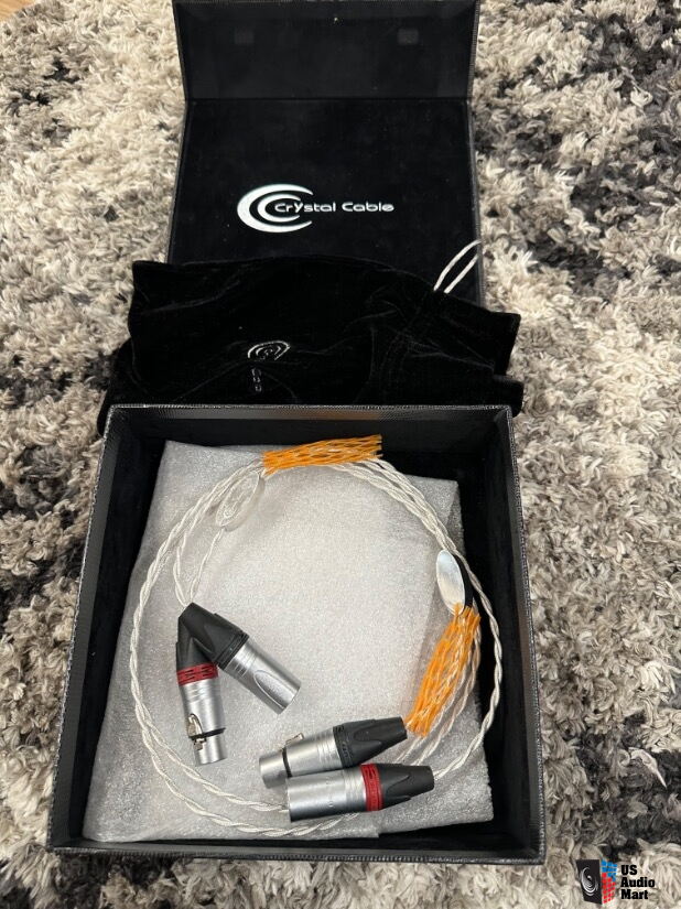 Crystal connect REF DIAMOND 1M XLR cable Photo #5976906 - US Audio Mart