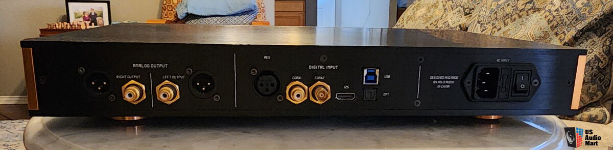 Holo Audio Spring 1 DAC Level 1 KTE with Singxer SU-1 USB Audio Bridge ...