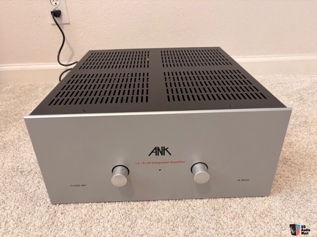 ANK Kits EL34 Tube Stereo 35W Power Amplifier w/ Quad C Core Output ...