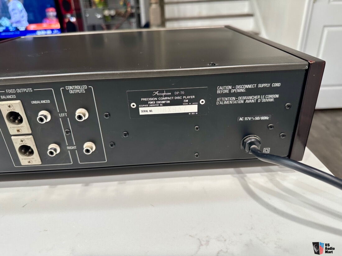 Accuphase DP-70 CD Player - Sony KSS-190A / BU-1 Transport For