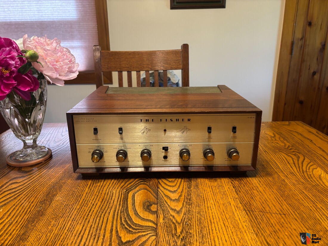 Fisher X-100B Gold-Level Tube Integrated Amplifier — Steve Gropp ...