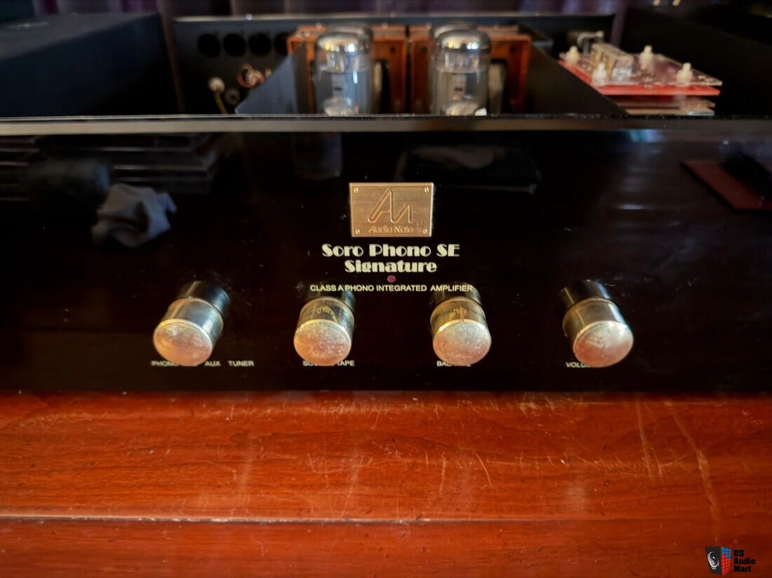 Audio Note UK Soro Phono SE Signature Photo #6280752 - US Audio Mart