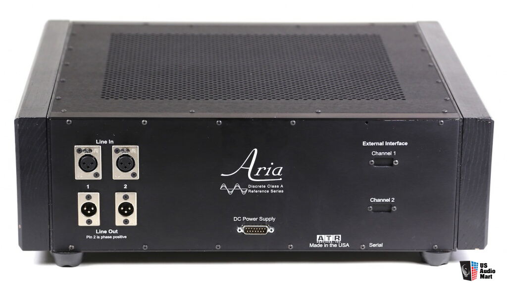 ATR Services ARIA Mastering Studio's Choice Class A Tape Head Preamp