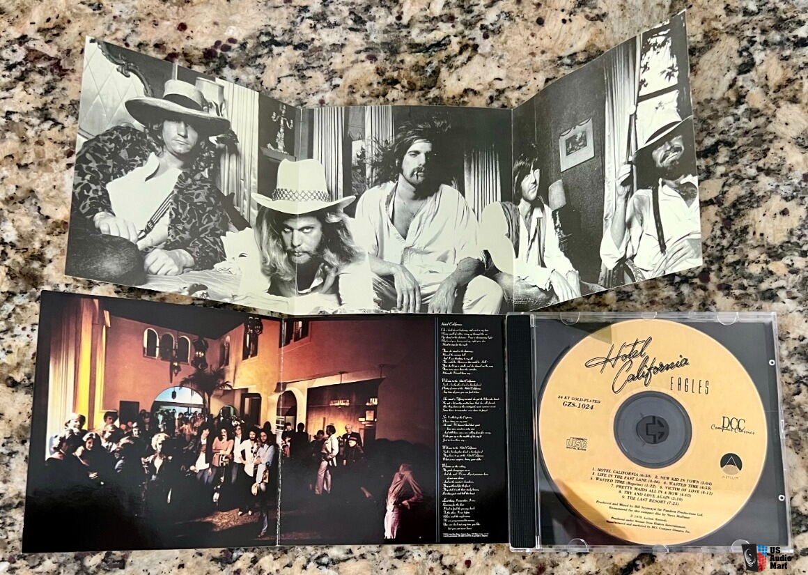 Eagles Hotel California 24K Gold CD DCC - Remastered By Steve