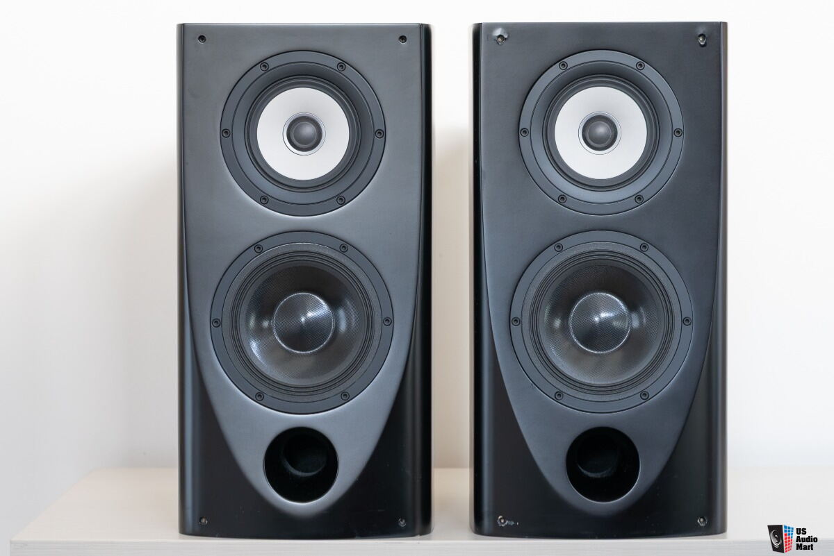 Pioneer TAD S-2EX Beryllium & Magnesium CST Bookshelf Speakers