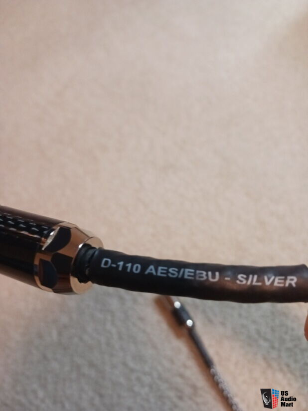 DH Labs Silver Sonic D-110 AES/EBU Silver Reference Digital Cable