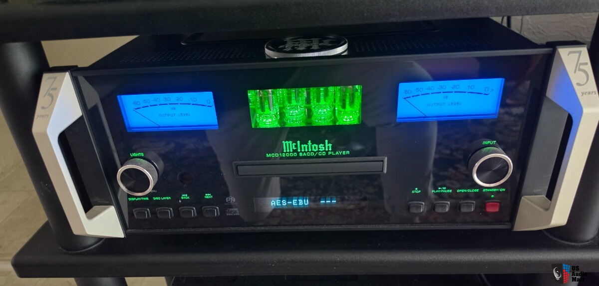McIntosh MCD12000 SACD/CD Player 75th Anniversary Edition For Sale