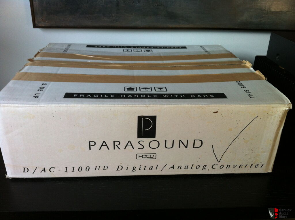 analog converter parasound 1100 mart audio