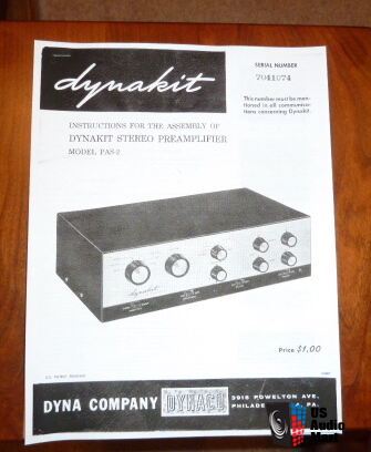 Dynaco (dynakit) PAS-2 Preamp Photo #649613 - US Audio Mart