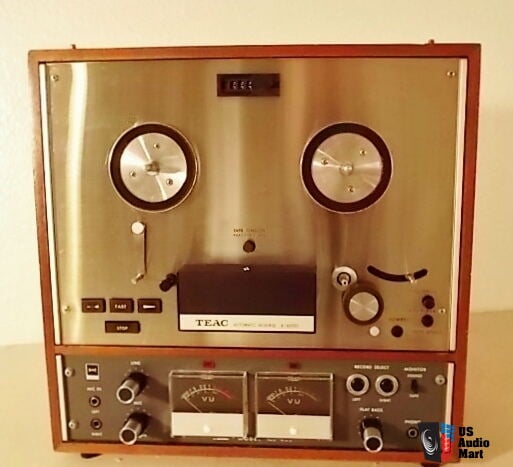 TEAC A-4010S REEL TO REEL TAPE DECK FULLY LUBED+OILED+SERVICE+RESTAINED+NO  ISSUES For Sale - US Audio Mart