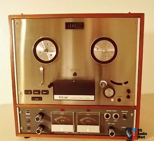 Teac A 4010s Reel To Reel Tape Deck Fully Lubed Oiled Service Restained