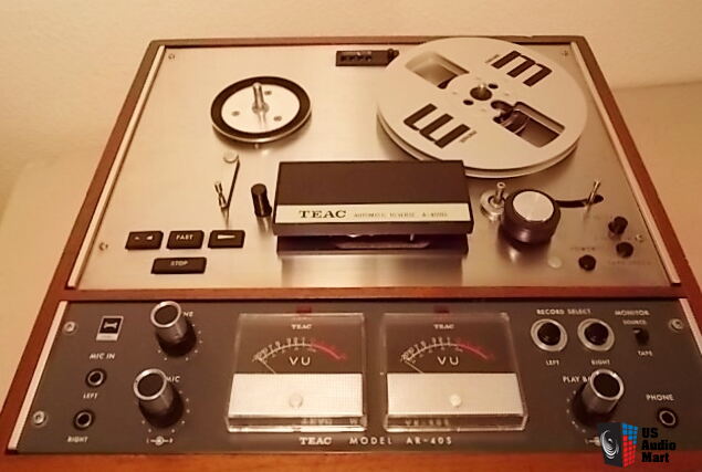 Teac A 4010s Reel To Reel Tape Deck Fully Lubed Oiled Service Restained