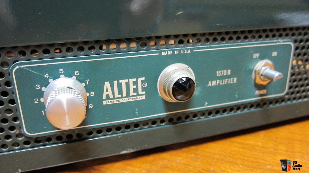 Altec 1570b Tube Monobloc Amplifier Photo 682511 US Audio Mart