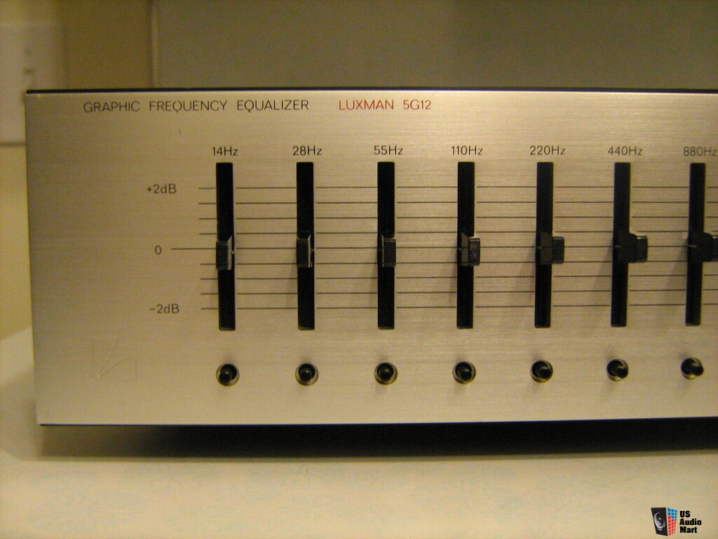 LUXMAN GRAPHIC EQUALIZER 5G12 FREE SHIPPING Photo #733660 - UK Audio Mart