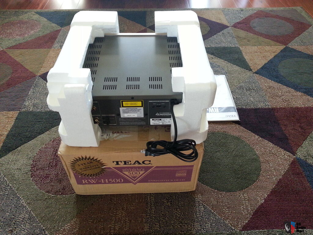 TEAC RW H500 CD Rewritable Audio Deck Optical Connection HiFi CD R CD teac-rw-h500-cd-rewritable-audio-deck-optical-connection-hifi-cd-r-cd
