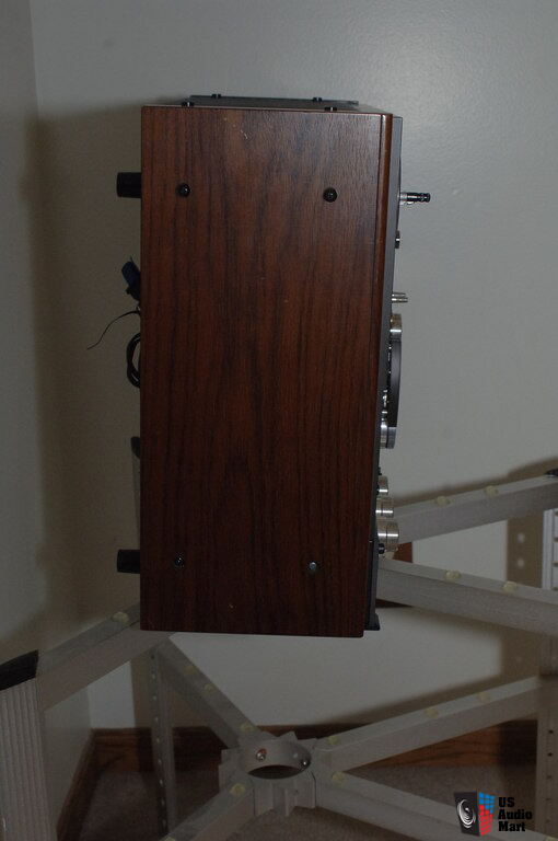 Technics RS-1500 US 2 & 4 track reel to reel, rosewood panels