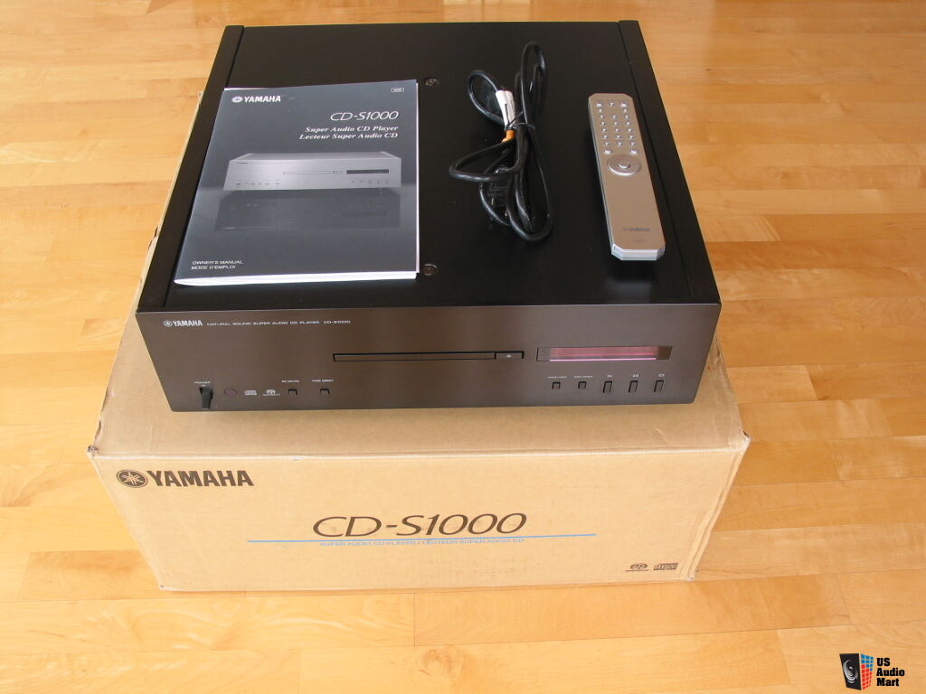 Engaged enable retreat YAMAHA CD-S1000 SACD/CD Player Photo #760313 - US Audio Mart