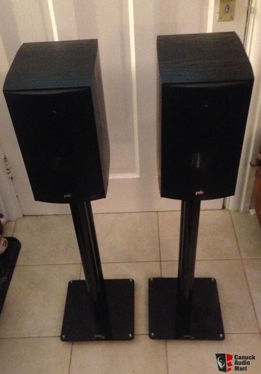 Psb Alpha B1 Bookshelf Speakers With Target Stands Photo 797041