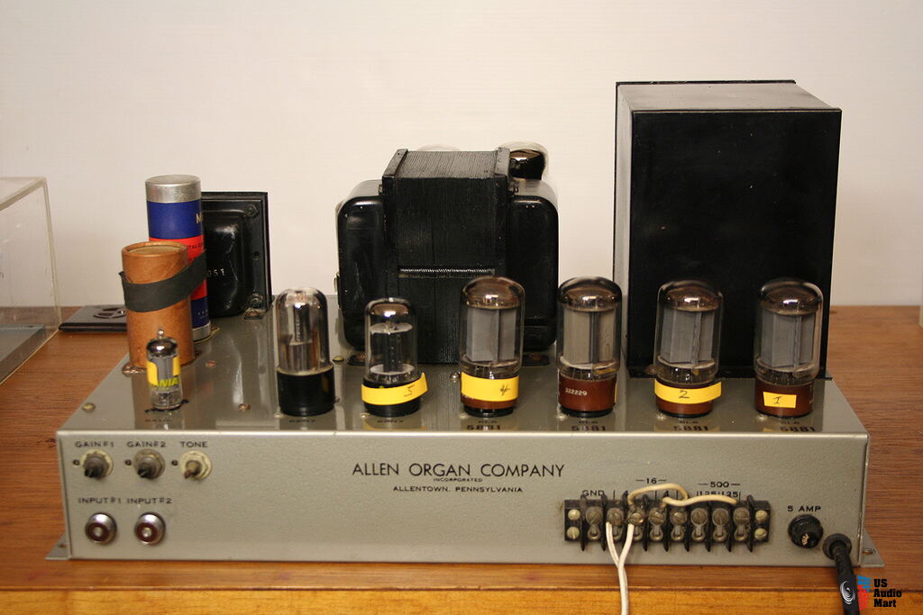 Allen Organ Mono Tube Amplifier 46L6 Photo 805544 US Audio Mart