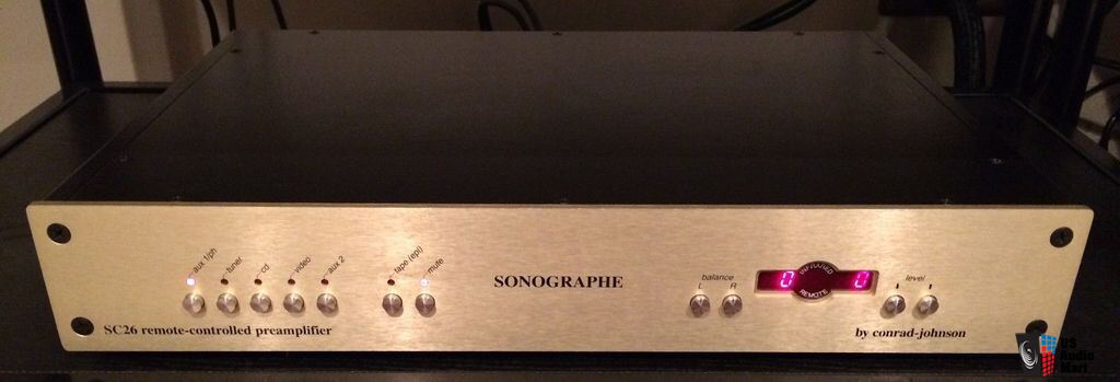 Sonographe by Conrad Johnson SC26 with Remote Photo #809418 - US
