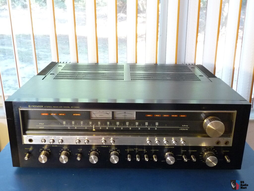 PIONEER SX-5590 160WPC Vintage Receiver 1976 / Rare Black European
