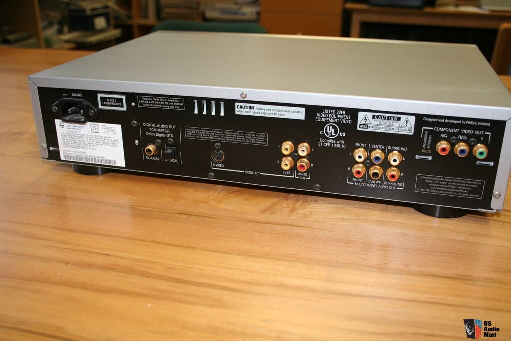 Philips Dvd963sa Dvd Sacd Player Photo Us Audio Mart